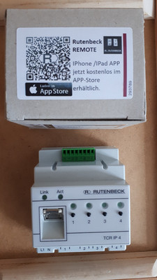 Rutenbeck''REMOTE''CONCEPT R 700802610 Control IP 4 (TCR IP 4) -NEU(WERTIG) in OVP