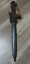 Orig WW1 German Army "Model 1898/05 Butcher - Mauser" # 1920 Super Bluing