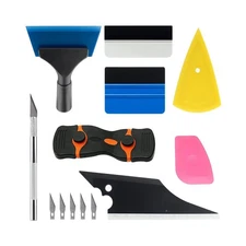 8 Pcs Car Window Tint Application Kit, Vehicle Glass Protective Film Installi...