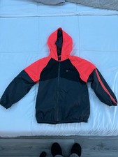 GapFit black  pink windbreaker jacket Size S kids 6-7 years