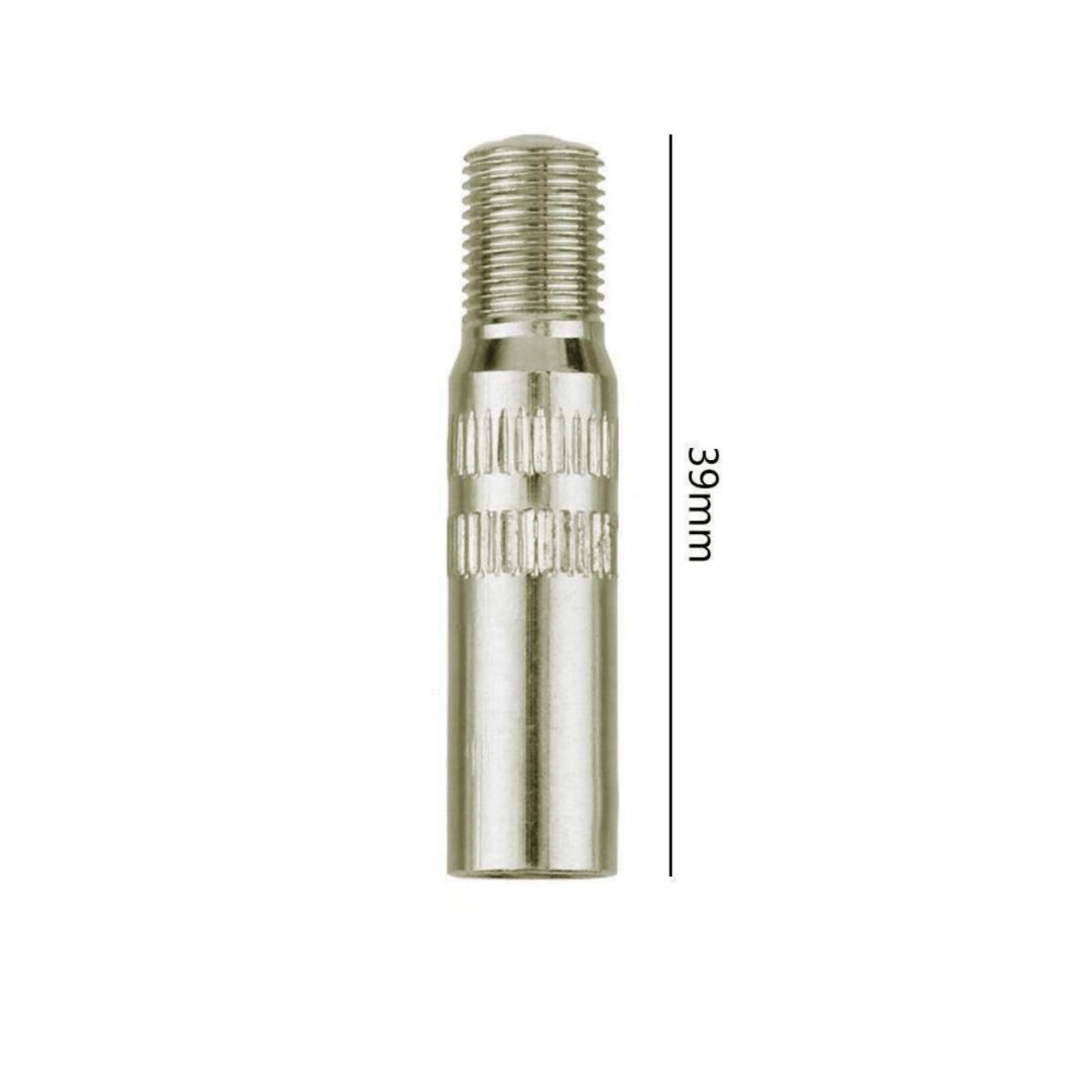 4PCS 39mm Chrome Tyre Wheel Valve Extension Caps Stem For Car Truck Van Parts[ thumbnail 5