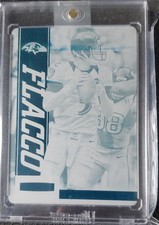 2013 Panini Rookies & Stars - Joe Flacco #8 Printing Plate Cyan 1/1