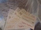 Scrapbook Paper 12x12 Christmas 9 Sheets Red Prints 5 Sheets Christmas Words 2 W — photo 5