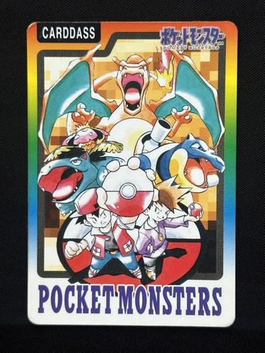 1997 Special Checklist Charizard Bandai Carddass Japanese Pokemon blastoise etc