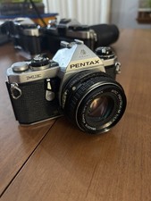 PENTAX ME SLR 35mm Film Camera w/ SMC PENTAX-M 50mm F1.7 Lens Vintage Color