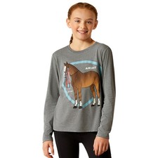 Ariat Youth Champion Pony Long Sleeve T-Shirt
