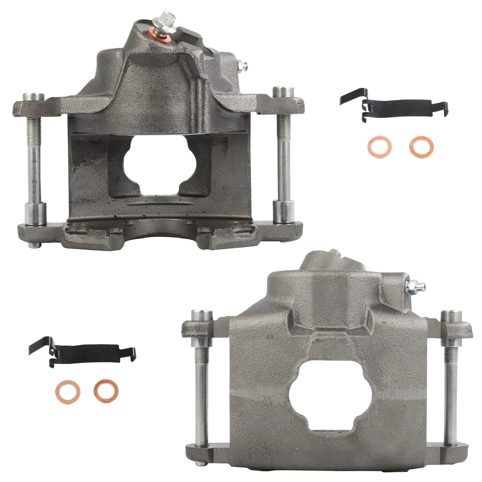 Juego de 2 pinzas de freno delanteras nuevas para chasis comercial Cadillac 1981-1996 Foto 4 de 4