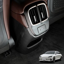 Cubierta del panel de salida de ventilación de aire trasero ABS afinación para Hyundai IONIQ 6 2023-2025