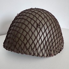 Elmetto M33 originale italiano seconda guerra mondiale primo dopoguerra mimetico fodera rete