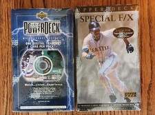 UPPER DECK BASEBALL BOXES (UNOPENED / SEALED) Griffey Jr. POWER DECK SPECIALF/X