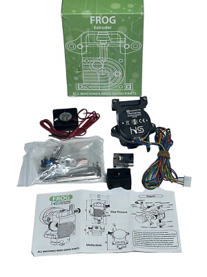 Apaazo 3D Printer Dual Drive Extruder Frog V6 Volcano Short Range Extruder/Motor