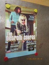 DETROIT COBRAS Baby,  Promo Poster New! Unused! 2005 Bloodshot Records MI Garage