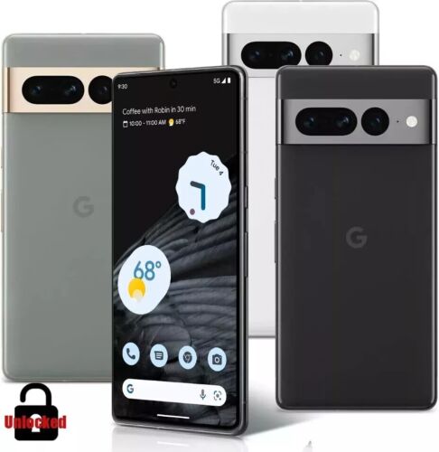 NEW Factory Unlocked Google Pixel 7 Pro 5G 6.7" GP4BC 8GB 256GB All Carriers