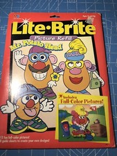 Mr Potato Head Lite Brite Picture Refill 1996 Milton Bradley