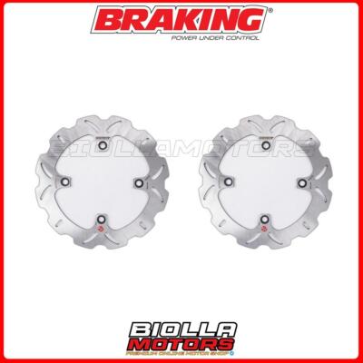 SATZ BREMSSCHEIBEN VORNE BRAKING SUZUKI BURGMAN (4 Loch / Loch) 650 2002 - 20