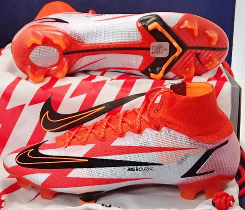 Nike Superfly 8 Elite CR7 FG Chile Red Ronaldo Soccer Cleats SZ 12.5 #DB2858-600