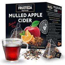 Mulling Spice Tea Bags (Count of 25) for Spiced Tea, Mulled Wine, Apple Cider