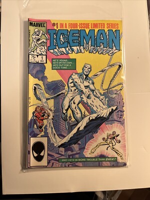 Iceman Volume 1 #1 December 1984 The Fuse!  Marvel Comic Book
