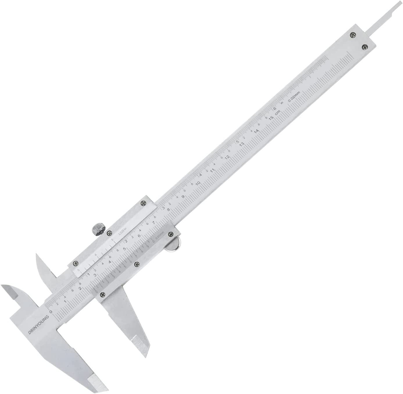 Vernier Caliper Calipers Measuring Tool Micrometer Carbon Steel Inch