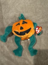 Ty Beanie Baby - PUMKIN' the Pumpkin 8" Plush Stuffed Animal Toy