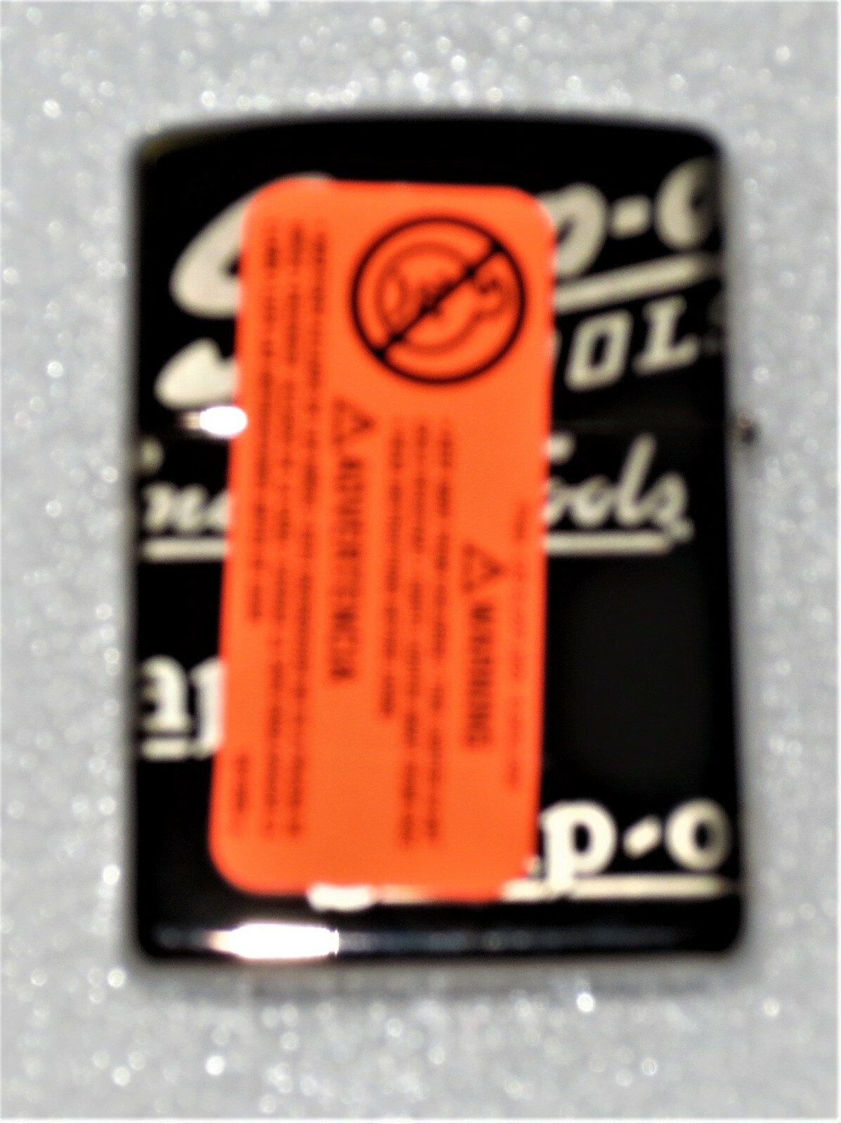 *NEW* 2022 Snap-On Tools ZIPPO Lighter "RETRO" LOGO'S *BLACK ICE FINISH* NIB!