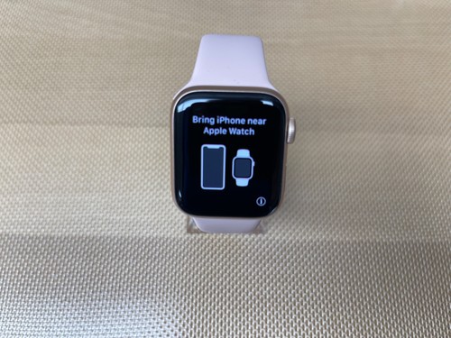 Apple Watch Series 6 40mm Gold Case with Pink Sand Sport Band GPS +  Cellular 190199832114 | eBay