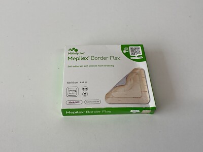 9 Boxes (5/Box) Molnlycke 595300 Mepilex Border Flex   Exp. 2027-03  (*Y67*)