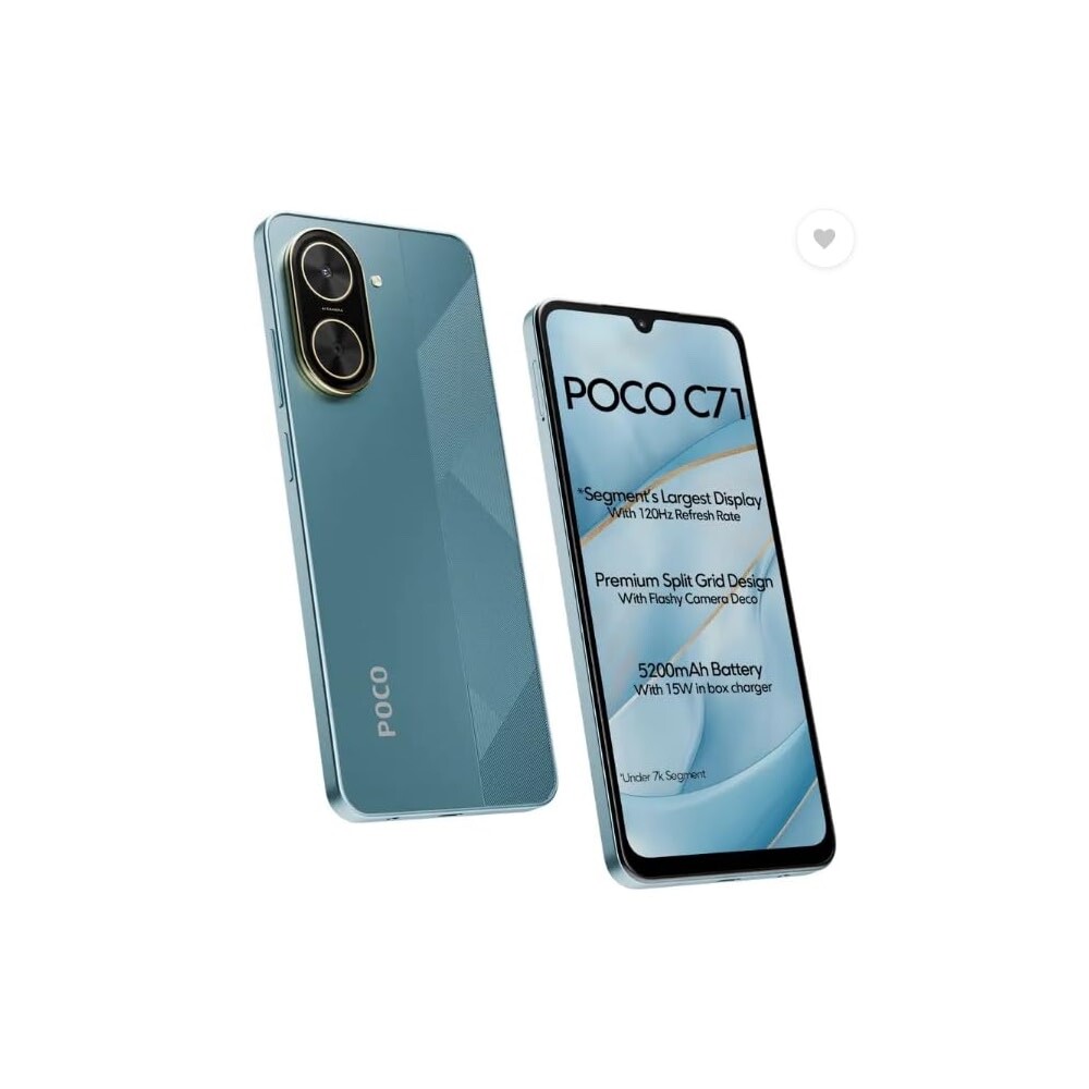 Xiaomi POCO C71 4G 64GB *COOL BLUE* Dual SIM Smartphone Unlocked