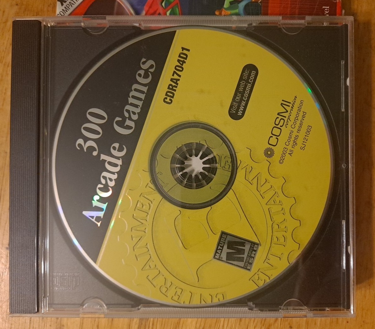 Cosmi 300 Arcade Games PC CD-ROM 2005 2007 Compilation for