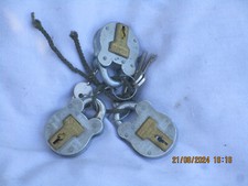British Army Padlock,3 St&uuml;ck,Vorh&auml;ngeschlo&szlig; ,Henry Squire & Sons LTD, #1