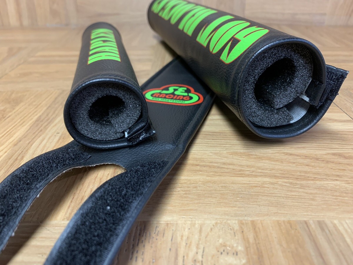 RARE🔥 SE Bikes Dblocks Harlem Pad-Set Big Ripper BMX SE Green