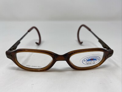 Masterpiece Collection MP81 BROWN 38-15-140 Full Rim Eyeglasses Frame  K75