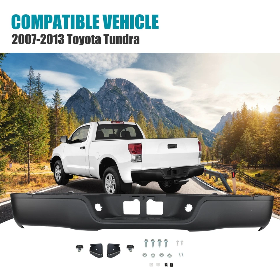 Complete Rear Bumper Assembly For 2007-2013 Toyota Tundra Rock Warrior Foto 2 de 4