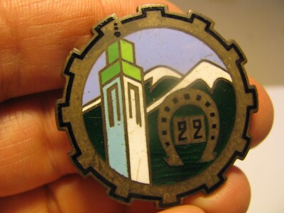 Badge guerre Indochine: 22° Le Train, Drago Olivier Metra