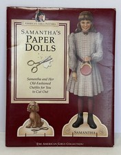 Vintage American Girls Pastimes Samantha Paper Doll Ten Outfits VERY GOOD