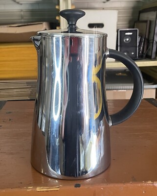 BODUM 4 Cup Double Wall 32 Ounce Stainless French Coffee Press Pitcher