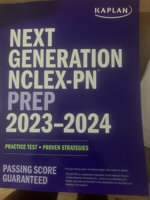 Next Generation NCLEX-PN Prep 2023-2024, Kaplan