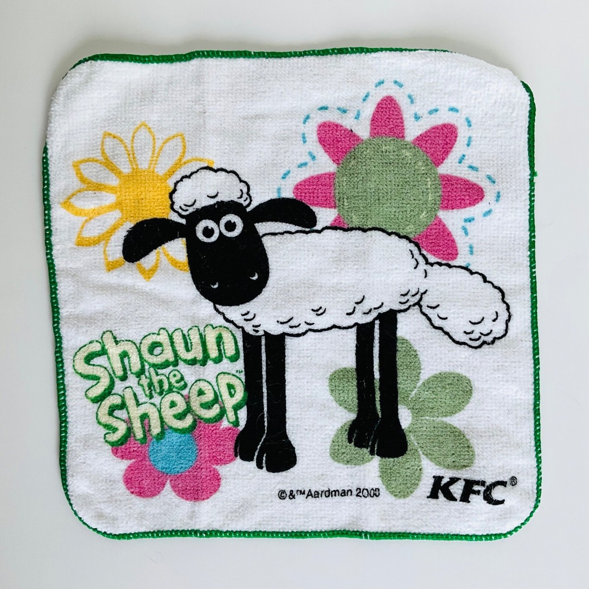 Shaun the Sheep Mini Towel KFC Rare Japan Aardman 2000 | eBay