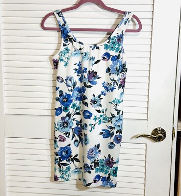 FOREVER 21 Bodycon Dress Tropical Floral Size Medium Women Blue Beige NWT | eBay FOREVER 21 Bodycon Dress Tropical Floral Size Medium Women Blue Beige NWT | eBay