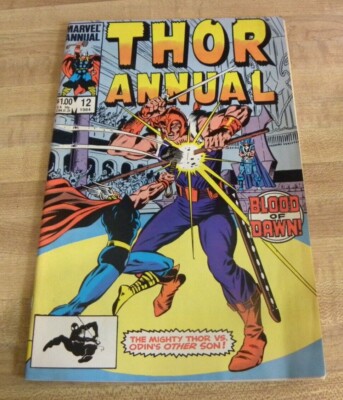 Marvel Thor Annual 12 Comic Book Inhumans