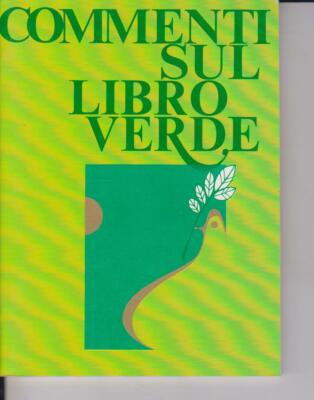 KOMMENTARE ZUM GRÜNBUCH 1985 INTERNATIONALES ZENTRUM FÜR FORSCHUNG UND STUDIEN