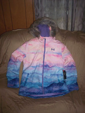 Girls XL Jacker Under Armour Winter Coat Insulated Jacket Water Repellent Jacket