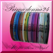 Nailart Zierstreifen Stripe Streifen freie Fa...