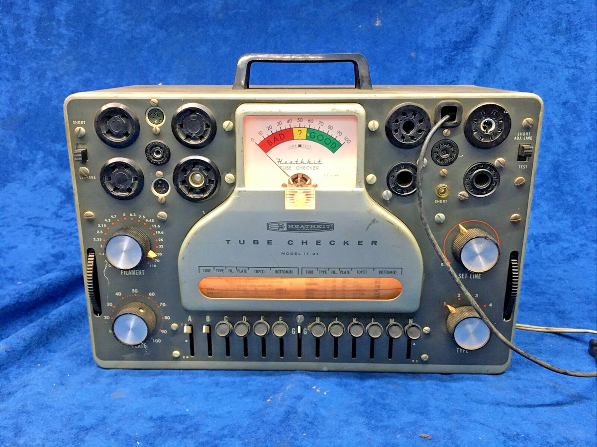 Heathkit Tube Checker IT-21 | eBay
