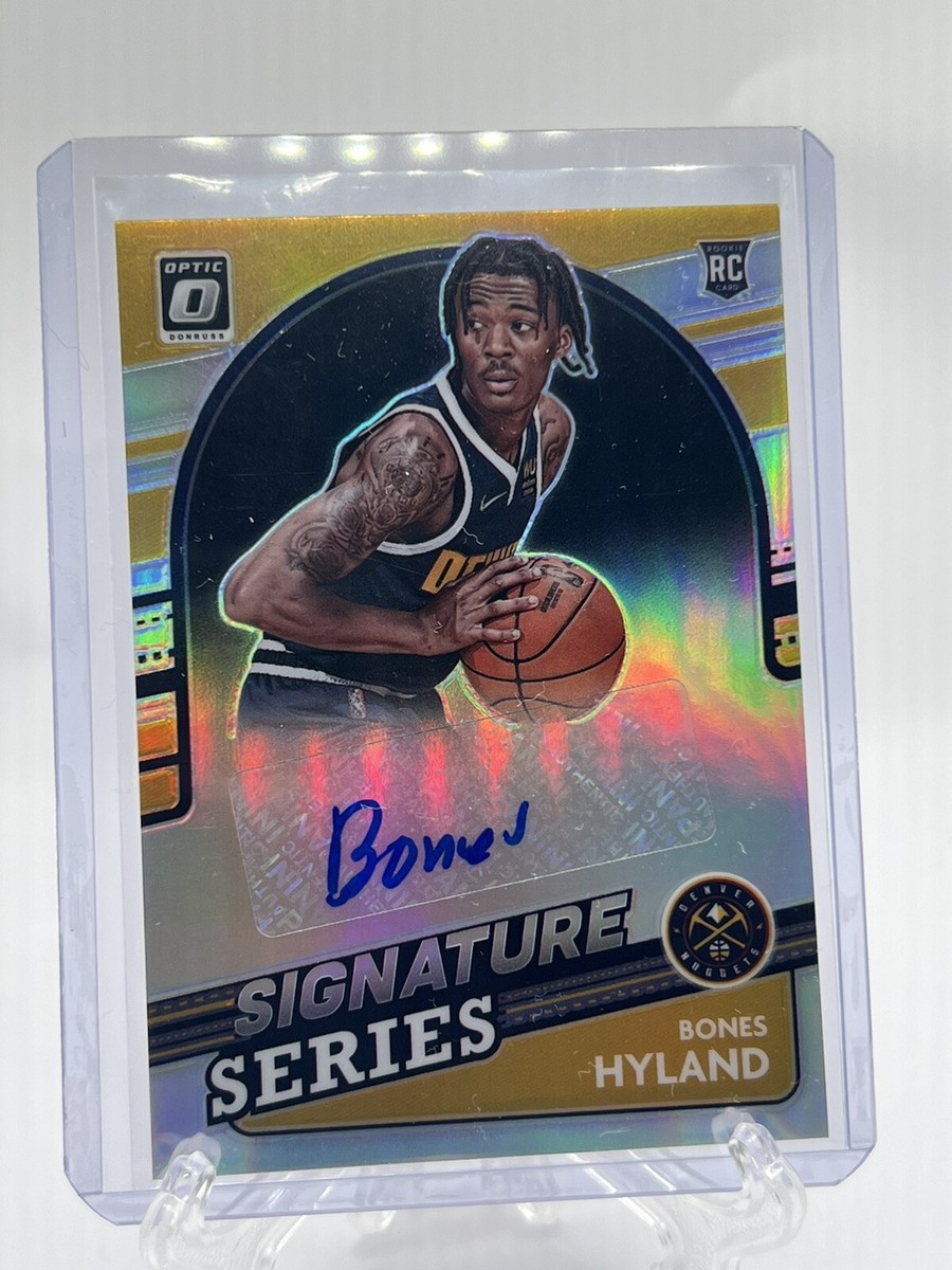 NBA DONRUSS Bones Hyland RC サインカード NBA DONRUSS Bones Hyland RC サインカード 2021-22 Panini