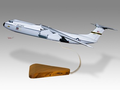 Lockheed C-141 Starlifter USAF Hanoi Hilton Solid Wood Handcrafted Display Model