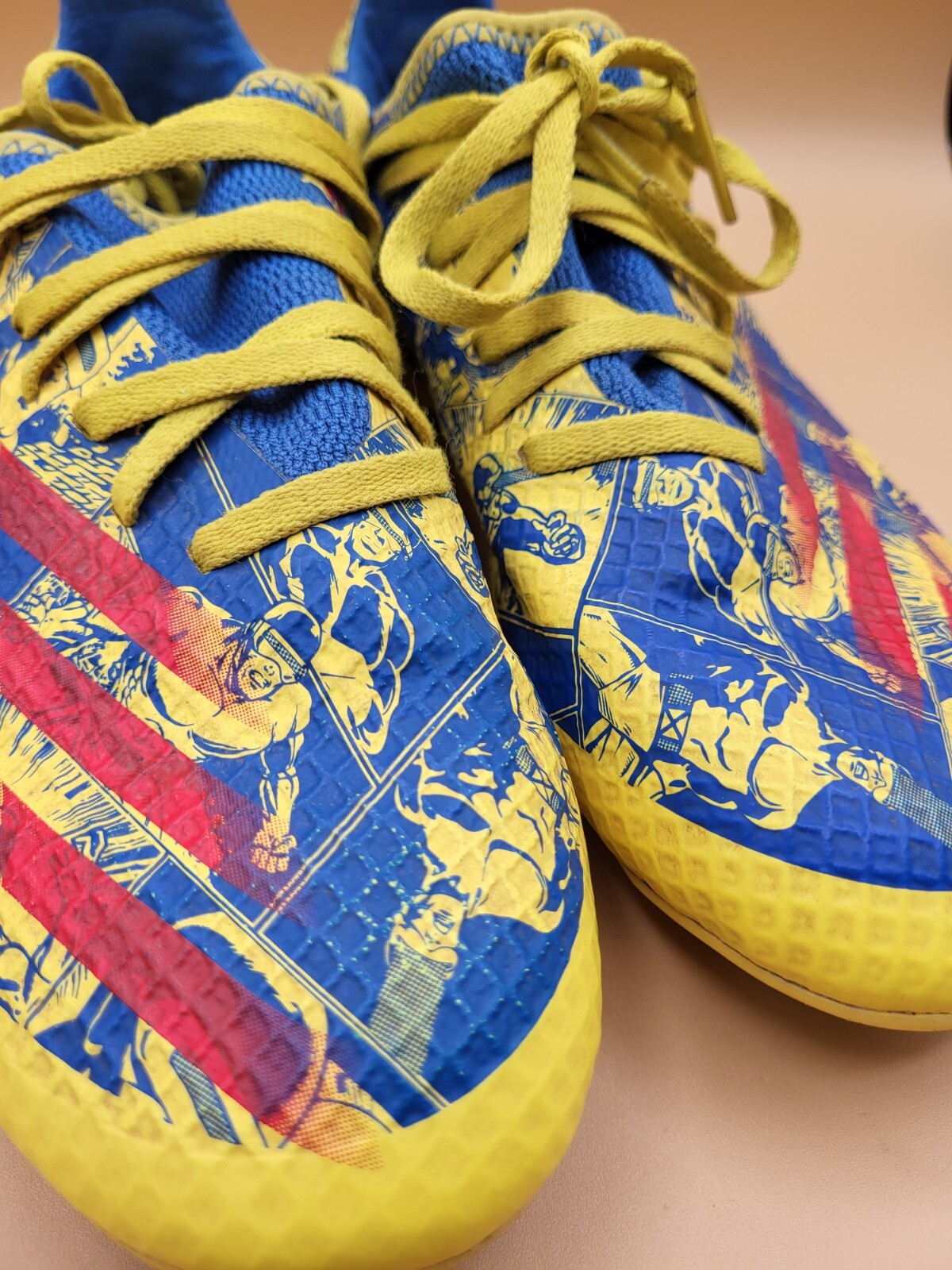 ADIDAS X GHOSTED.3 FG J MARVEL X-MEN Soccer Firm Ground Size 5.5 Kids thumbnail 4