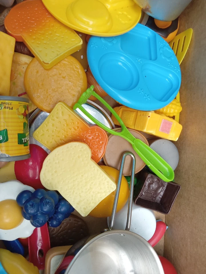 Juego de comida vintage McDonalds papas fritas hamburguesa hotcakes sartenes surtido + ¡más! Trl7 #18 Foto 4 de 4