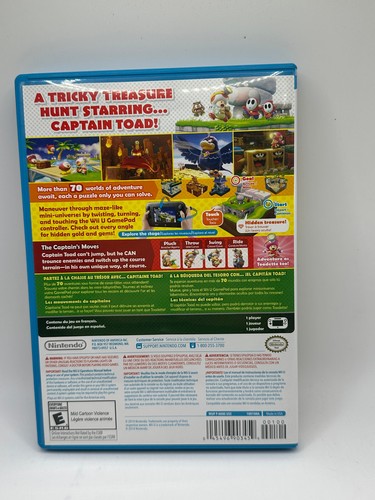 Captain Toad: Treasure Tracker (Nintendo Wii U, 2014) TESTED & WORKS - Picture 2 of 3