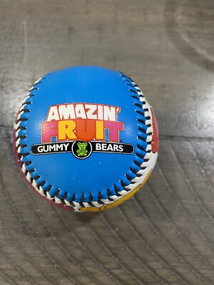 Amazin’ Fruit Gummy Bears Promotional Souvenir Baseball Collectible